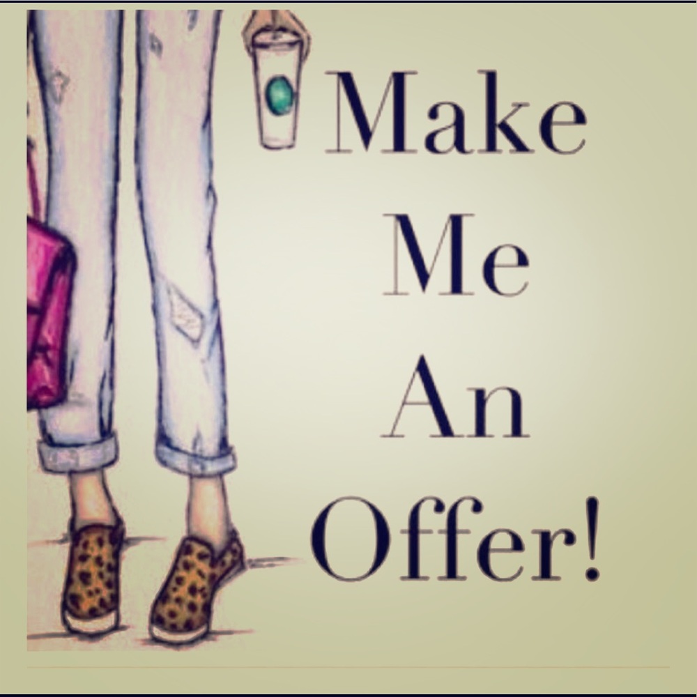 I accept all reasonable offers